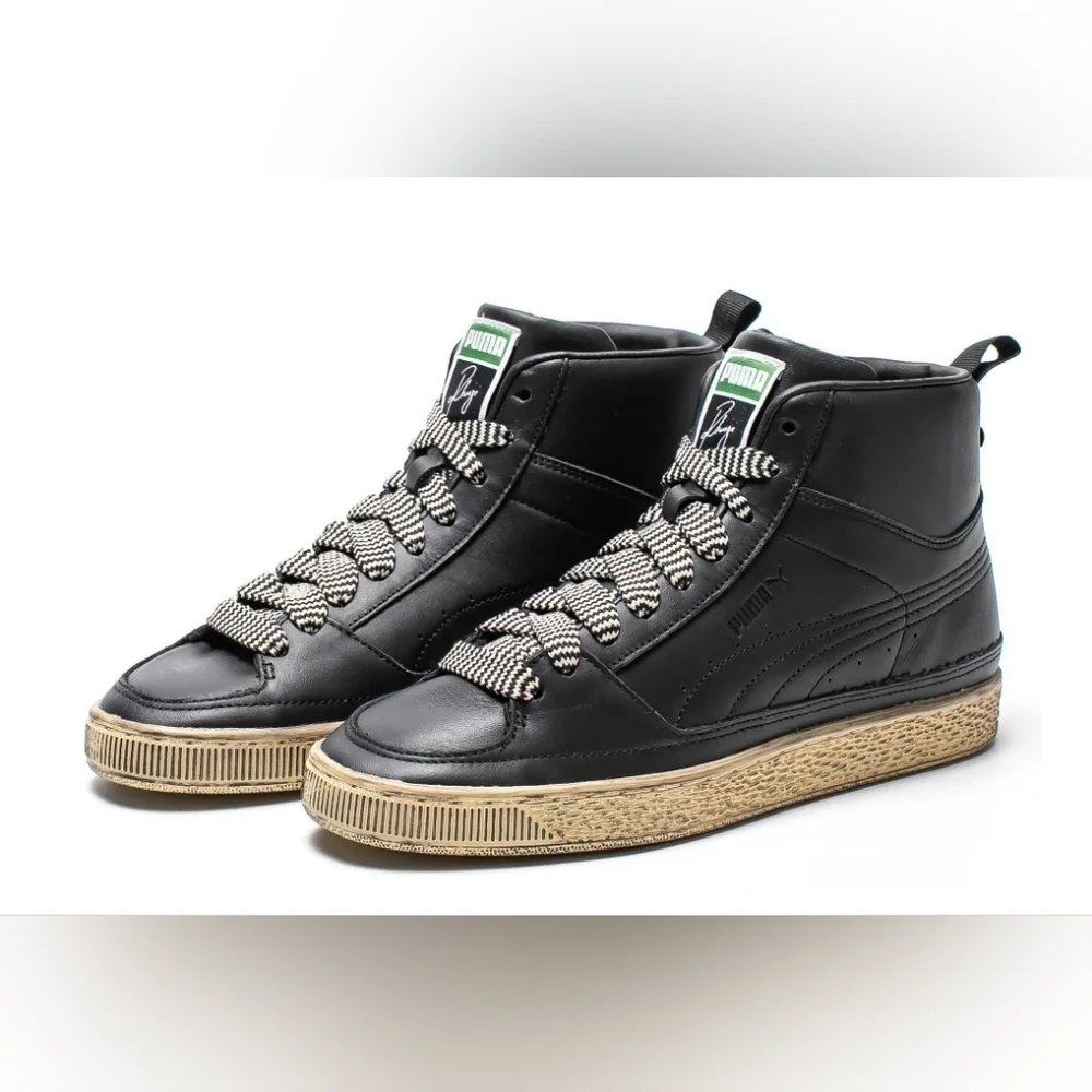 Puma Rhuigi Suede Mid Leather Sneaker Mens 12